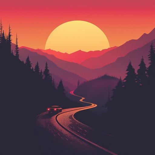 An uplifting rock track that captures the essence of a serene summer road trip, featuring electric guitar melodies that evoke a sense of adventure and joy, perfect for leisurely travels.