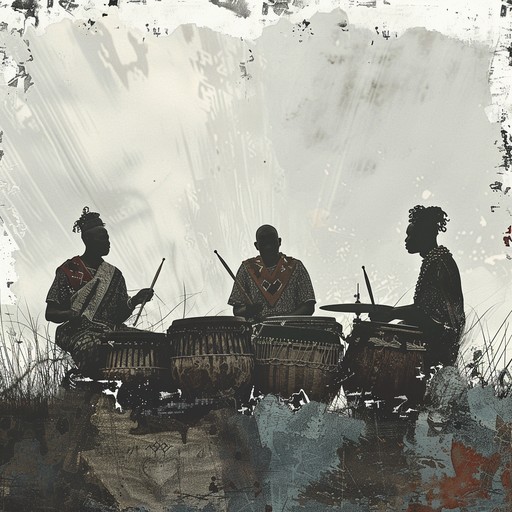 This instrumental piece takes you on a bittersweet tribal journey through the echoes of ancestral memories and deep sorrow. The haunting sound of the tribal drums paired with delicate flutes creates a reflective ambiance that tells a story of both beauty and loss.