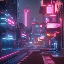 futuristic phonk beats blending cyberpunk atmospheres and hypnotic rhythms