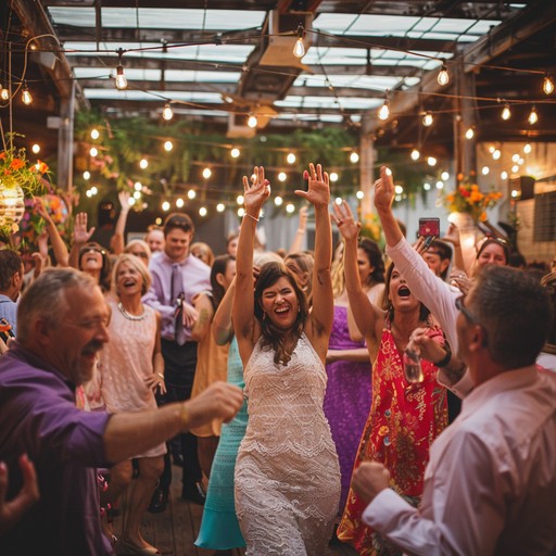 An energetic and joyful piece designed for traditional jewish weddings, featuring lively rhythms and melodies that evoke celebration. This instrumental track is perfect for dancing, lifting spirits, and connecting people through the joyous occasion. Incorporating traditional jewish musical elements, it creates an authentic festive atmosphere that resonates with cultural richness and emotional happiness.