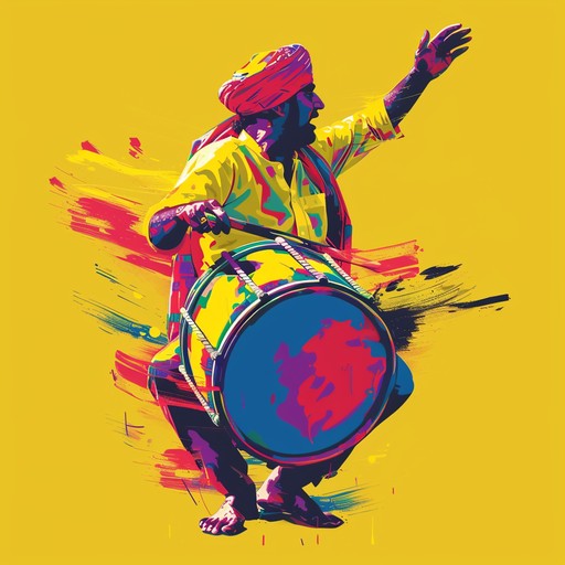 A high energy instrumental track featuring traditional punjabi dhol and upbeat electronic rhythms. The confident beat weaves through a tapestry of vibrant melodies that evoke celebration and joy. Perfect for dance floors and uplifting moments.