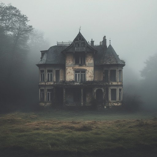 A suspenseful and chilling piano driven piece, featuring minimalistic arrangements and haunting soundscapes, ideal for creating a dark and mysterious ambiance