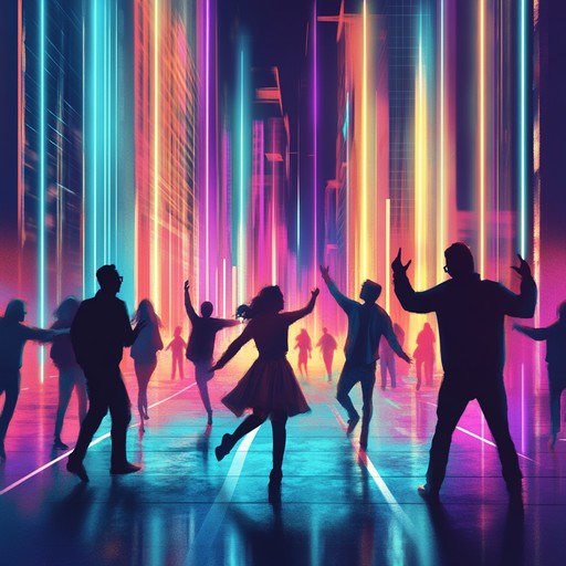 A vibrant edm instrumental that encapsulates the excitement of dancing under neon lights in the heart of the city. The pulsating beats and uplifting melodies create an irresistible urge to move, capturing the essence of a carefree, joyful night.