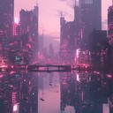 synth based track capturing a serene, dreamy nightscape