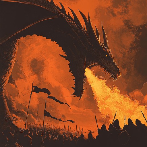 A ferocious heavy metal instrumental featuring fiery guitar solos, intense riffs, and powerful drumming. The track captures the essence of a high stakes battle with dramatic tempo changes and an explosive musical journey.