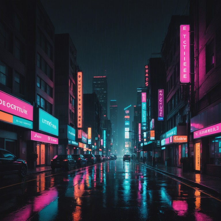 In an audio journey blending heartfelt melodies with the gritty backdrop of a neon lit cyberpunk city, this track uses soothing electronic elements to express deep emotional resonance in an otherwise stark future. The soundscape merges warm, heartwarming tones with the backdrop of a bustling city filled with high tech innovation and urban existential charm.