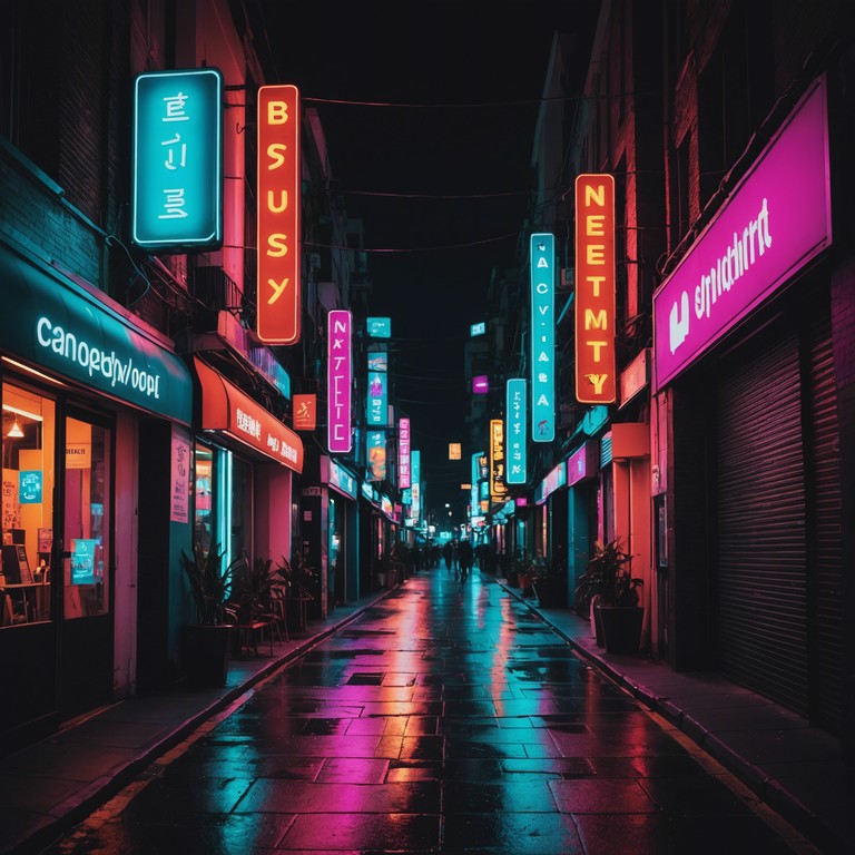 Imagine speeding through a cyberpunk city, where skyscrapers tower above and neon signs flicker with promise. As you navigate through this visually intense environment, the music serves as a beacon that guides you through the futuristic architecture and vibrant life that thrives within it. Imagine speeding through a cyberpunk city, where skyscrapers tower above and neon signs flicker with promise. As you navigate through this visually intense environment, the music serves as a beacon that guides you through the futuristic architecture and vibrant life that thrives within it.