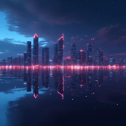 A beautifully uplifting synthpop piece that uses lush synthesizer textures and gentle rhythms to craft a dreamlike, serene atmosphere. The track is a perfect combination of soothing melodies and ambient backgrounds, evoking the calm and tranquility of a neon lit city at night.