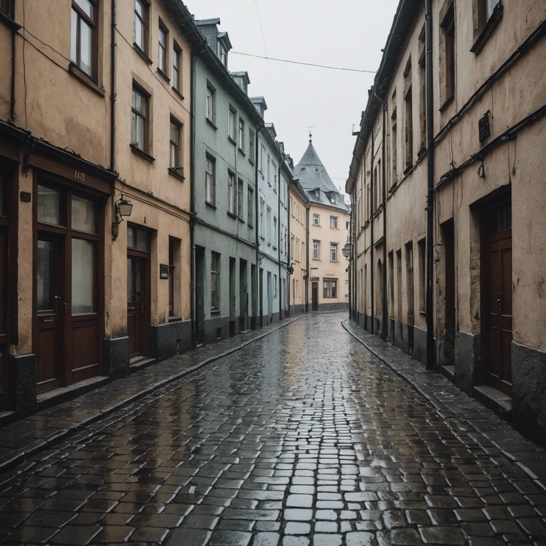 This composition blends traditional jewish musical elements with a modern, tension filled atmosphere to represent the historical and emotional struggles faced by jewish communities in eastern europe. The haunting melody evokes images of shtetls, with a contemporary twist to bridge past and present.