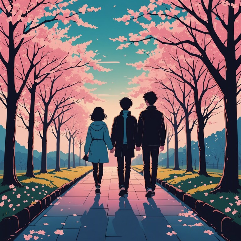 A melodic piece that encapsulates the quiet moments of love under the moonlight in an anime setting, suitable for scenes of contemplative love and gentle embrace.