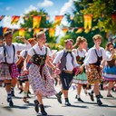 energizing celebratory schlager song evoking germany's festive summer spirit