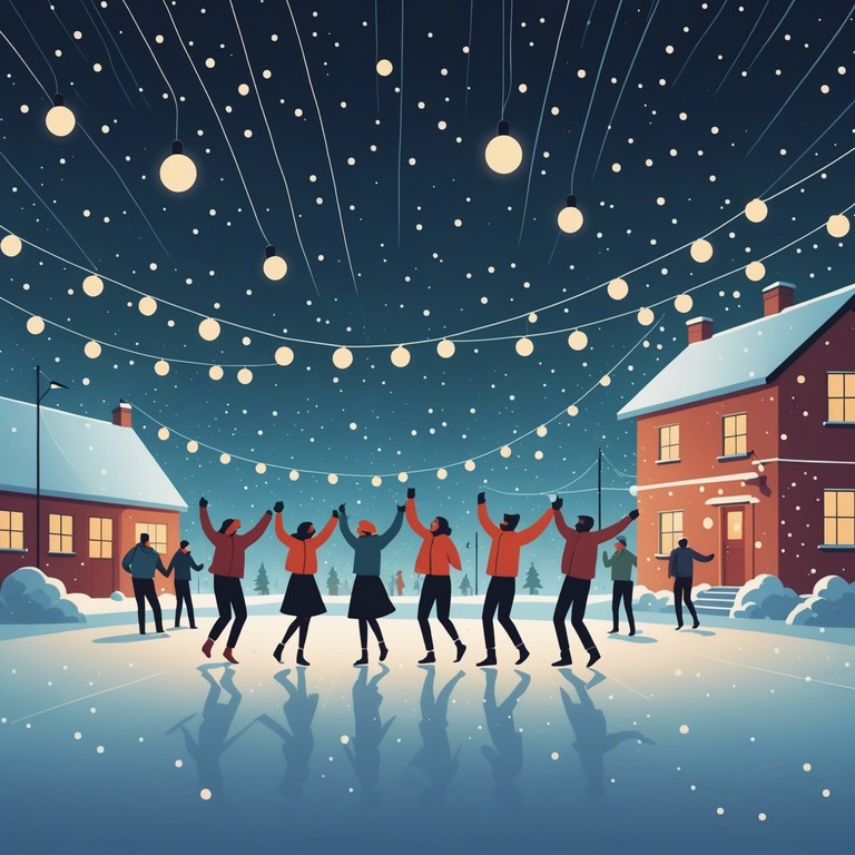 This track provides a musical backdrop perfect for holiday events, blending the excitement of dance pop with traditional festive elements to produce a vibrant, energetic sound. Perfect for bringing warmth and energy to any holiday celebration.