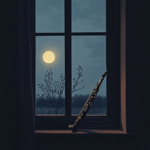 A tranquil klezmer waltz painting a picture of serene midnight hours, inviting listeners to relax and reflect with its gentle and soothing melodies