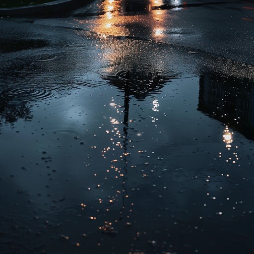 This piece captures the serene and introspective mood of a rainy midnight, with soft piano melodies that evoke a sense of peace and solitude, gently accompanied by the ambient sound of raindrops.