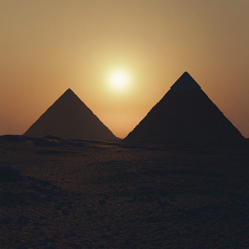 This piece captures the essence of a mystical, ancient egyptian landscape, blending traditional melodies with the haunting sounds of the past. The music evokes images of vast deserts, majestic pyramids, and the enigmatic sphinx, bringing to life the rich history and culture of ancient egypt