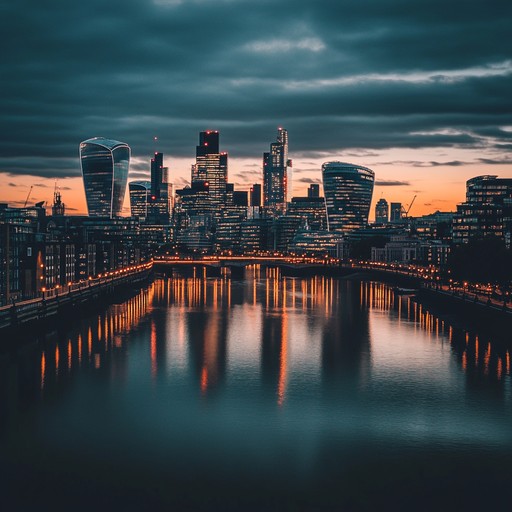 A soothing instrumental piece that fuses the smooth rhythms of jack swing with the tranquil ambience of the uk's peaceful landscapes. Gentle beats and soulful melodies create a relaxing atmosphere reminiscent of quiet city nights along the thames.