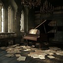 piano melodies conjure ancient, forgotten worlds.