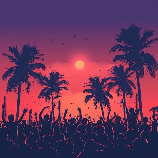 An exhilarating calypso beat that is perfect for sunset beach parties. The steel drum leads the tune, creating an upbeat and danceable rhythm that makes you feel the warm sand under your feet and the cool breeze on your face