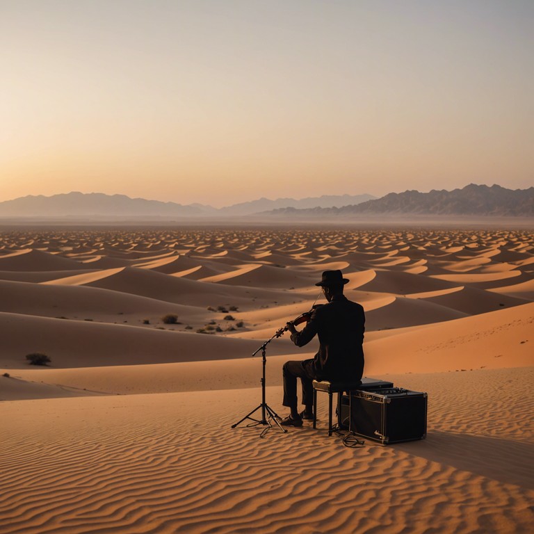 Experience a profound voyage through the quiet majesty of the sahara desert, accompanied by the soulful melodies of the ney, evoking images of ancient caravan routes under starlit skies