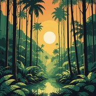 intense beats, lush soundscapes, tropical vibes