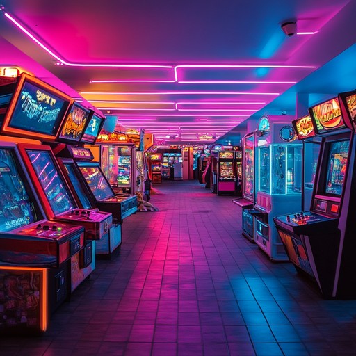 A nostalgic trip back to the whimsical 80s with neon lit synthesizers, playful bouncing beats, and catchy melodies. This track captures the cheerful, carefree spirit of the era, evoking memories of arcade games and colorful fashion. Perfect for creating a fun, retro atmosphere.