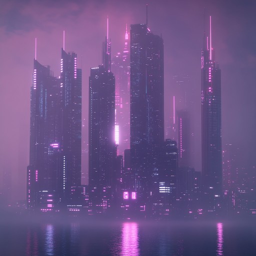 An instrumental track that fuses new wave elements with urban influences, characterized by catchy synth hooks, driving basslines, and a pulsating rhythm. This song evokes the bustling nightlife of a futuristic city, perfect for creating a vibrant yet nostalgic atmosphere.