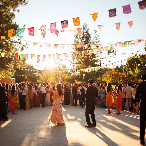 Experience the excitement and joy of festive celebrations through a tango piece with energetic rhythms and captivating melodies. Led by the accordion, this track will lift your spirits and make you want to dance.