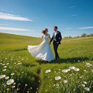 waltz under the midday sun.