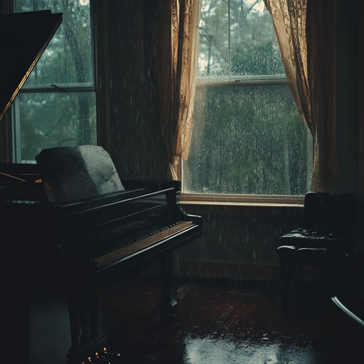 A delicately woven instrumental piece that captures the essence of nocturnal romantic sorrow. The piano's soft whispers interlace with the stirring strings, creating a tapestry of melancholy and nostalgia, reflecting the poignant journey of love and longing under the midnight sky.