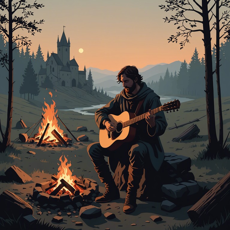 This composition features a deeply engaging melodic line that intertwines with elements of storytelling, reminiscent of ancient troubadour traditions. Each note and pause is crafted to transport the listener back to times of myth and oral tradition, where music was a vehicle for stories.