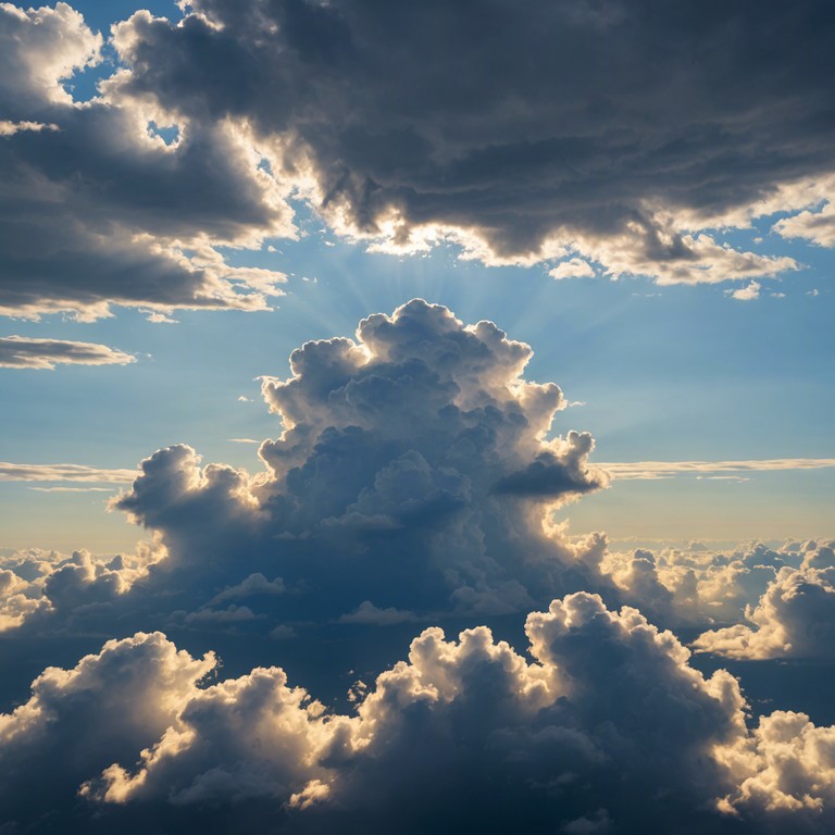 'heights of harmony' crafts a soundscape where each note and chord propels the listener higher into a space of serene majesty and awe. Layered strings build a complex, emotionally impactful atmosphere that mimics the breathtaking view from above, letting the mind wander freely in the boundless sky.