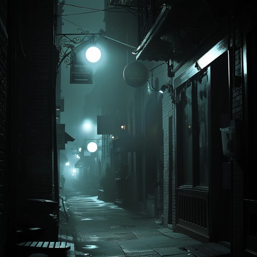 An eerie jazz track blending chill melodies with haunting jack swing beats, evoking a creepy yet calming atmosphere perfect for late night listens