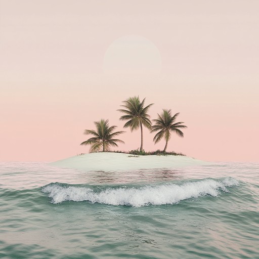 Explore serene, tranquil moments with ambient tropical soundscapes. Smooth guitar and gentle island percussion create a contemplative atmosphere perfect for reflecting by the shoreline as the sun sets. Ideal for relaxing and introspective thought in a paradise dreamscape.