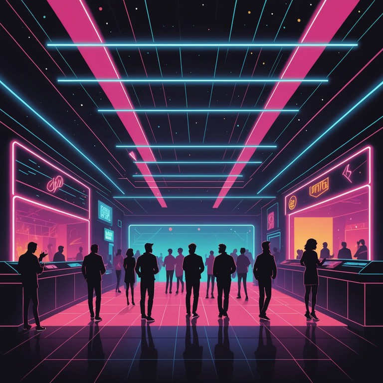 Imagine a track where vibrant drum patterns intertwine with nostalgic synth lines evoking the feel of neon lights and retro dance floors. Perfect for bringing the spirit of the 80s into modern night life with a blend of catchy rhythms and memorable melodies.