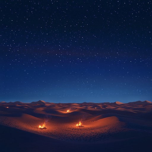 Immerse listeners in a journey through an enigmatic desert landscape, filled with intricate melodies and haunting rhythms. This track combines traditional middle eastern scales with contemporary percussion, creating a captivating and hypnotic atmosphere that evokes the grandeur and mystery of ancient caravans traversing endless sands.