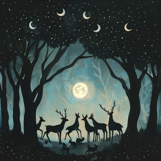 This composition features bright, upbeat melodies intertwined with quirky, enchanting rhythms and unexpected sound effects. Picture a lively festival in an enchanted woodland, with every creature partaking in a jubilant dance. The music evokes happiness and wonder, with flutes and marimbas leading the joyful melodies, and whimsical sounds adding an unexpected twist. Ideal for conveying childlike joy and captivating listeners with its playful uniqueness.