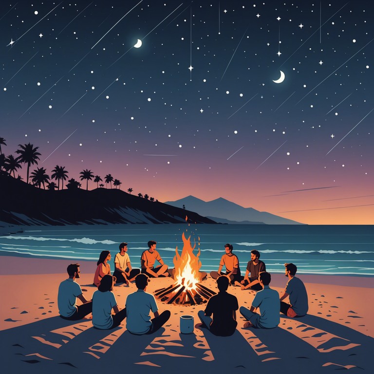 Imagine cruising down the ocean road as the sun sets, the sky painted in shades of orange and pink. The electric guitar perfectly complements the light percussion, creating a groove that makes you want to keep driving through the night. This soft rock piece is the perfect backdrop for making new memories while reflecting on the joys of summer.