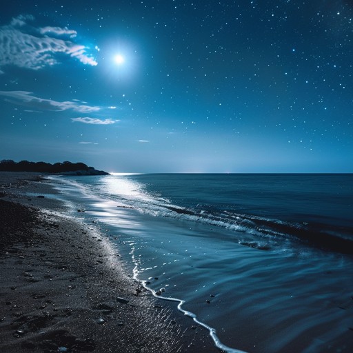 Imagine yourself walking along a sandy beach under a clear night sky, with the moon reflecting off the gentle waves and stars twinkling above. This enchanting pop instrumental captures that serene and magical atmosphere, with layers of soft synths, delicate piano melodies, and subtle electronic beats that ebb and flow like the tide. Close your eyes and let this dreamy tune transport you to a place of peace and wonder.