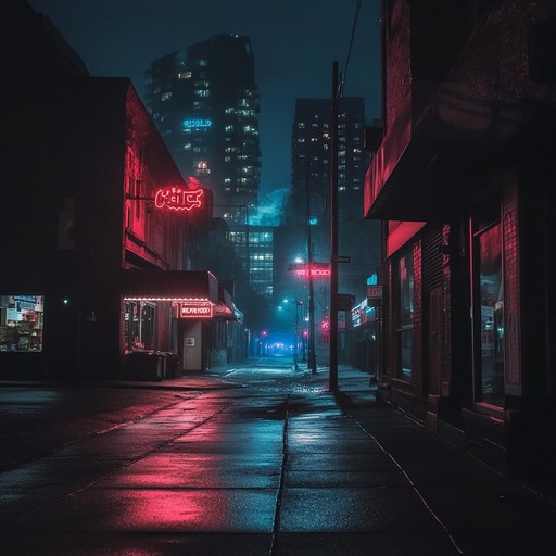 Take a reflective walk through the city's night with the smooth, groovy instrumentation of new jack swing. This instrumental piece blends laid back beats with nostalgic and introspective melodies, perfect for a moment of quiet contemplation amidst the bustling urban landscape