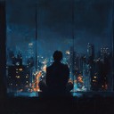 a smooth lofi track echoing quiet late night reflections