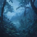 jungle sounds entwined within mystical, eerie musical landscape.