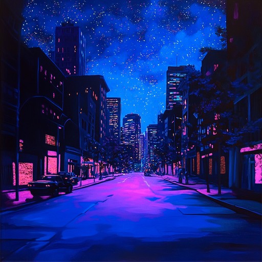 Phonk rhythms intertwined with ethereal synths form a dreamy, night time urban landscape. Mellow basslines and subdued percussion guide listeners through a journey of celestial reverie, painting an enigmatic and serene city under the moonlight.