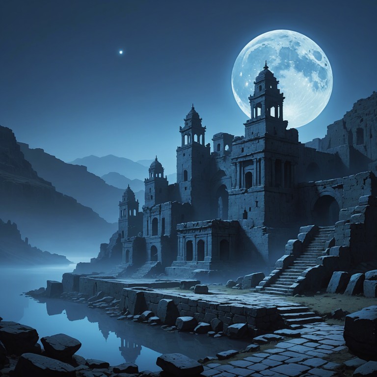 A mystical ballad that transports the listener to a forgotten civilization, with melodious whispers and ethereal sounds echoing through the ruins of a once majestic city. The piece evokes the mysteries and the spiritual aura that blankets the ancient stones.