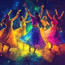 vibrant bhangra drums ignite an uplifting, euphoric dance experience.