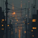 unsettling electronic soundscapes exploring a dystopian cyberpunk metropolis