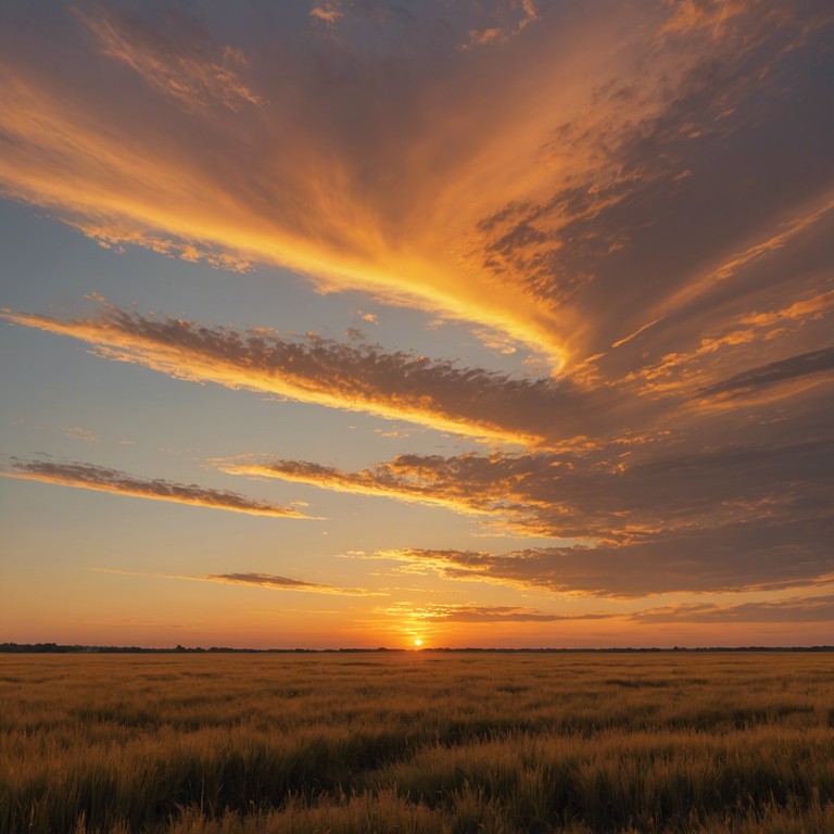 This track captures the essence of a tranquil evening on the brazilian plains, where the soft strumming of a classical guitar melds with the distant calls of nature, creating a peaceful and reflective atmosphere.