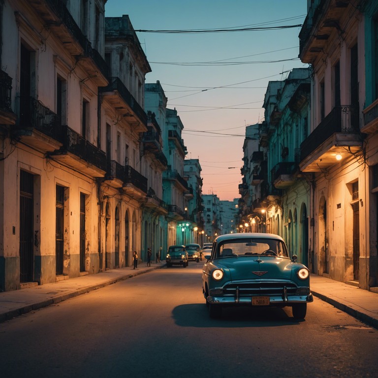 Capturing the essence of a reflective evening in havana, this composition delves into the heart of cuba’s rich musical heritage, marrying traditional sounds with a modern introspective twist.