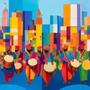 edgy instrumental blending bhangra beats with urban electronic elements.