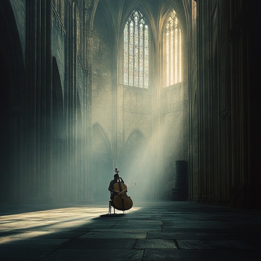 Immerse yourself in an instrumental journey where tender melodies intertwine with the deep, reflective tones of gothic soundscapes. The piece evokes a sense of introspection and melancholy, blending soft harmonies with subtle dark undertones. The tender instrumentation contrasts with the traditional gothic atmosphere, creating an emotional landscape that is both soothing and haunting. This composition invites the listener to explore the delicate balance between light and shadow, offering a serene yet poignant musical experience.