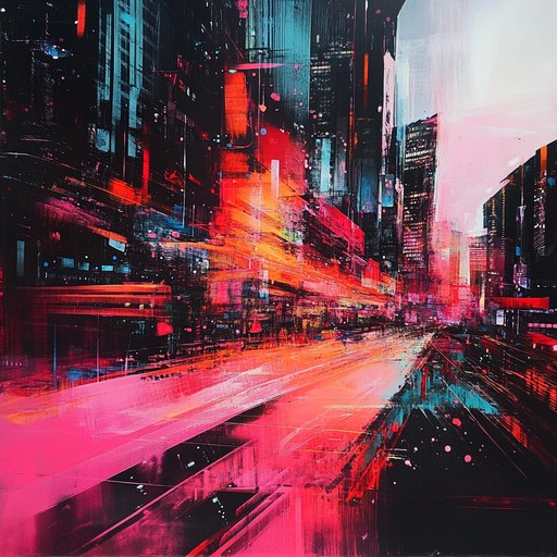 A dynamic and vibrant instrumental track that combines the gritty riffs of nü metal with the electrifying pulse of urban beats, capturing the essence of a modern city in motion.